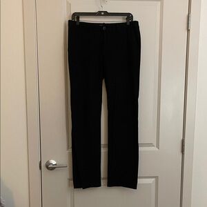 GAP True Straight 2 Way Stretch Black Ankle Pants
